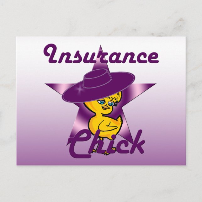 Carte Postale Chick d'assurance #9 (Devant)