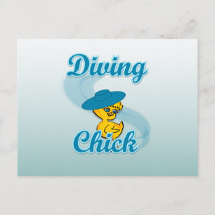 Carte Postale Chick de plongée #3