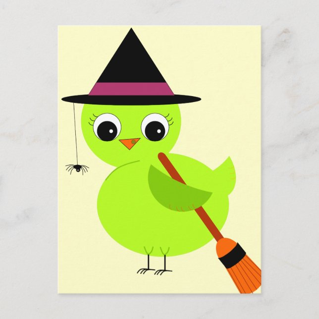 Carte postale Chick Witch (Devant)