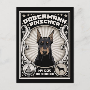 Carte Postale Chien de choix