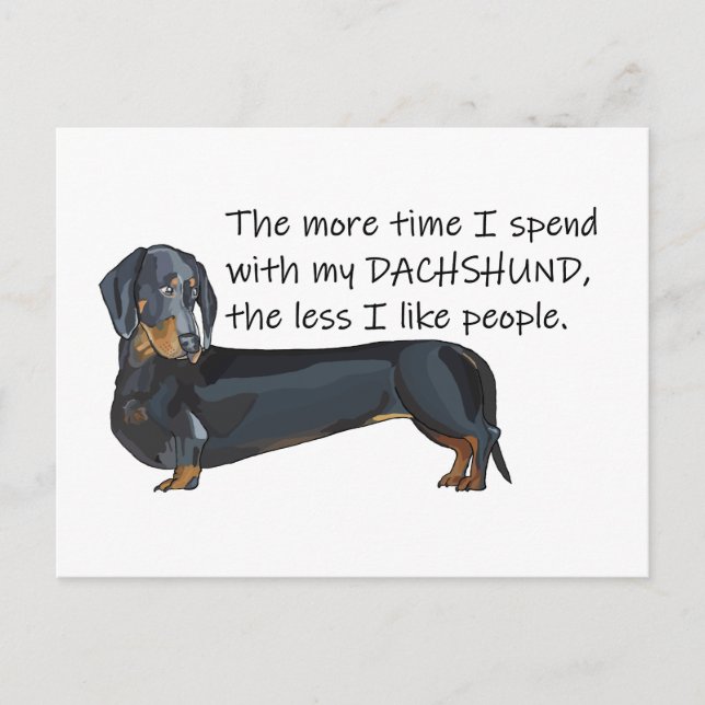 Carte Postale Chien de Funny (Devant)