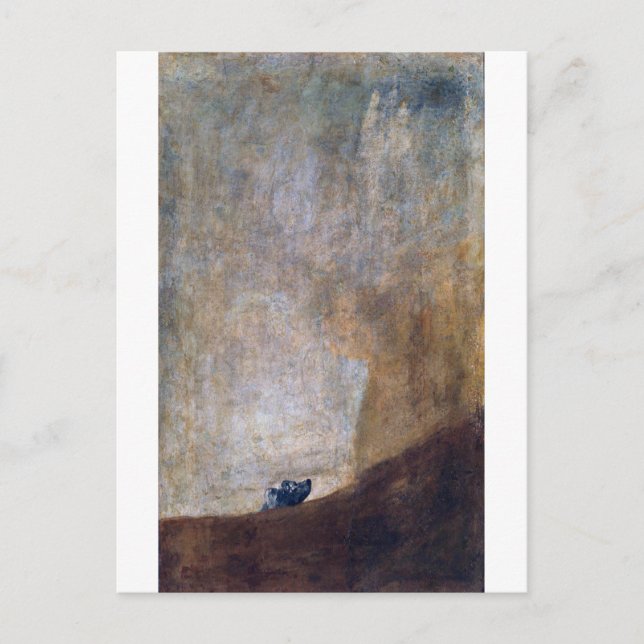 Carte Postale Chien, Francisco Goya (Devant)