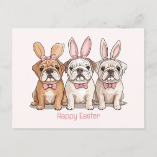 Carte Postale Chiens de Pâques