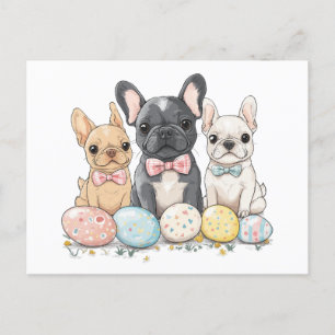 Carte Postale Chiens de Pâques