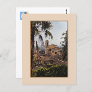 Carte Postale Chiesa di Père Noël Grata Inter Vites, Bergamo, It