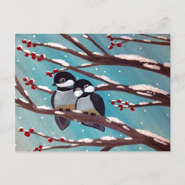 Carte Postale Chikadees (Devant)