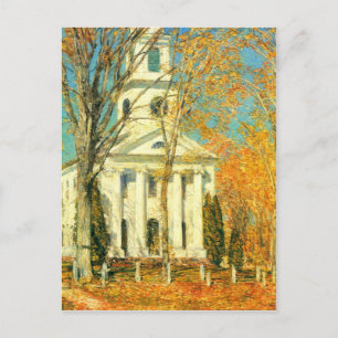 Carte Postale Childe Hassam - L'église Old Lyme Connecticut