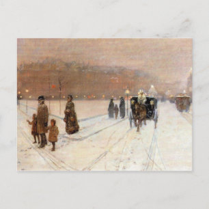 Carte Postale Childe Hassam - Un pays de conte de fées urbain