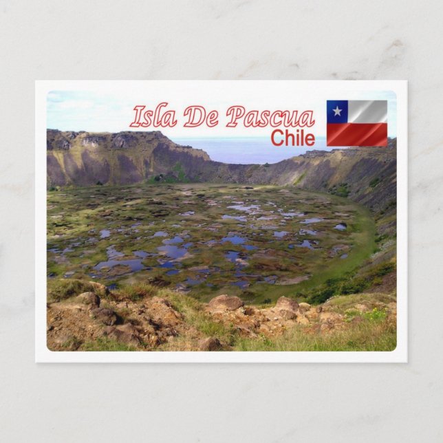 Carte Postale Chili - Île de Pâques - (Devant)