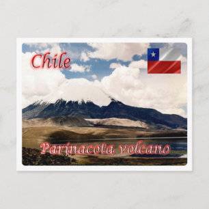 Carte Postale Chili - Volcan Parinacota -