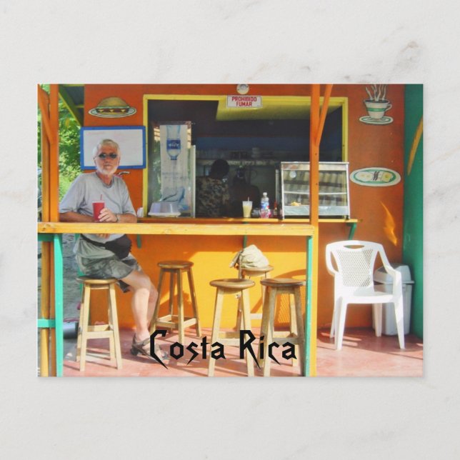 Carte Postale Chillin' Out au Costa Rica (Devant)