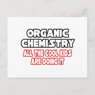 Carte Postale Chimie organique...Enfants Cool