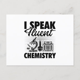 Carte Postale Chimie, paroles de l'enseignant   Cadeaux d'étudia