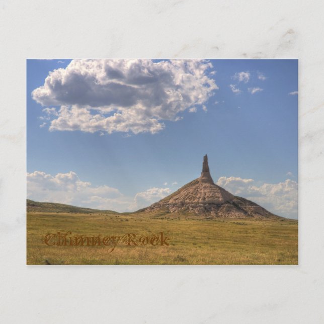 Carte postale Chimney Rock, Nebraska (Devant)
