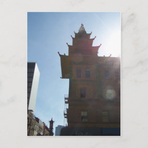 Carte Postale China Town SF CA