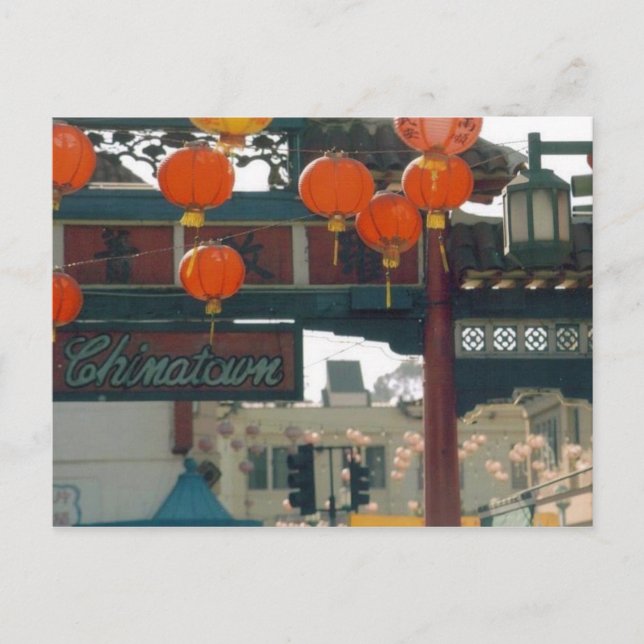Carte Postale Chinatown - Los Angeles (Devant)