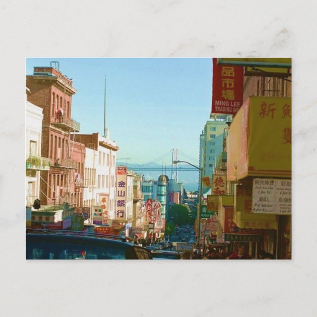 Carte Postale Chinatown San Francisco (Devant)