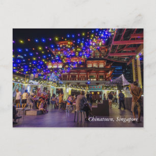 Carte Postale Chinatown Visitor Center, Singapour