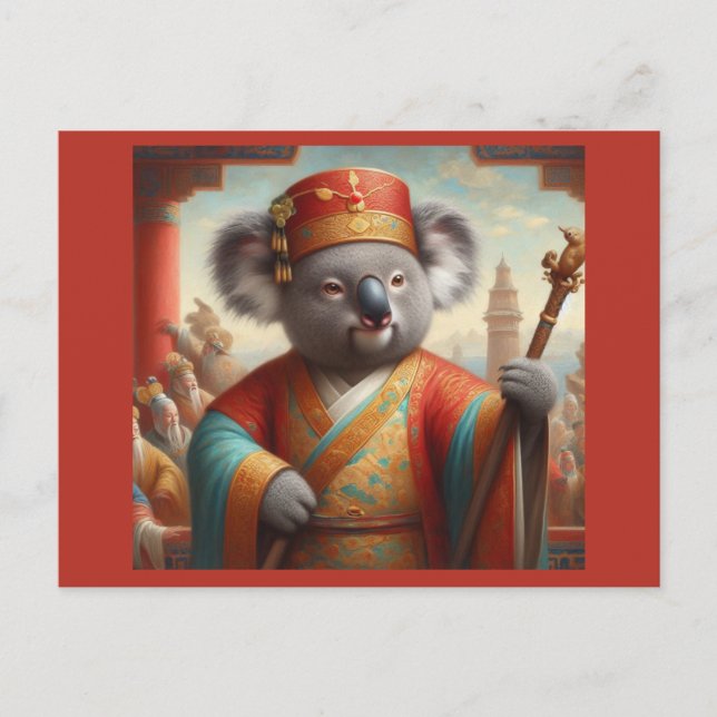 Carte Postale Chine ancienne de Koala (Devant)
