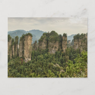 Carte Postale Chine Huangshizhai Zhangjiajie Wulingyuan Hunan