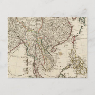 Carte Postale Chine, Inde, Asie