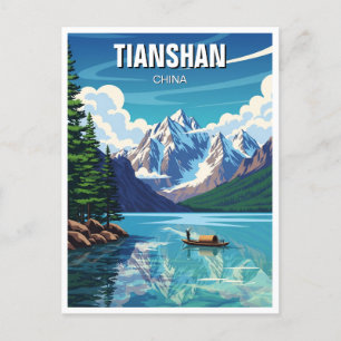 Carte Postale Chine Tianshan Xinjiang