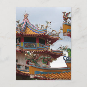 Carte Postale Chinese temple