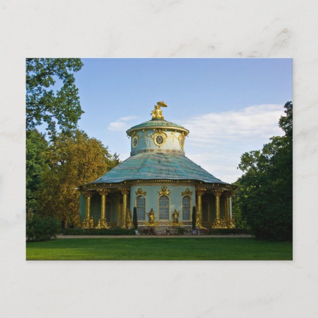 Carte postale Chinesisch Teehaus (Devant)