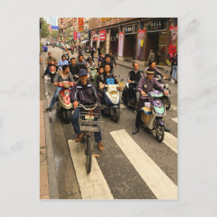 Carte postale chinoise Ready-Set-Go-Shanghai