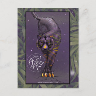 Carte postale chinoise Zodiac Tiger