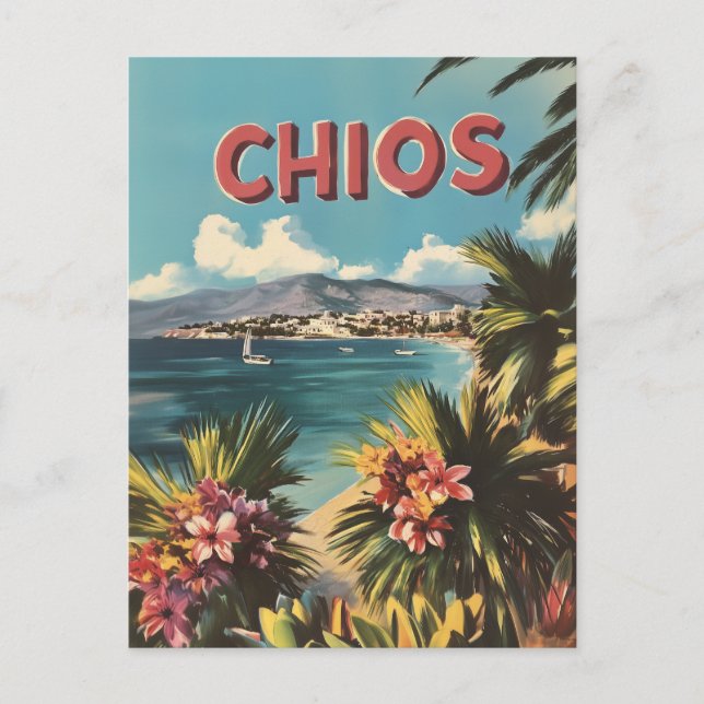 Carte Postale Chios vintage (Devant)