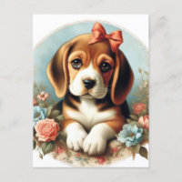 Chiot Beagle vintage