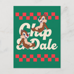 Carte Postale Chip 'n Dale Délicieux Fun