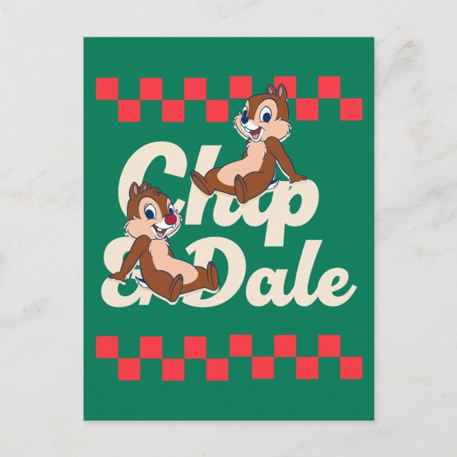 Carte Postale Chip 'n Dale Délicieux Fun (Devant)