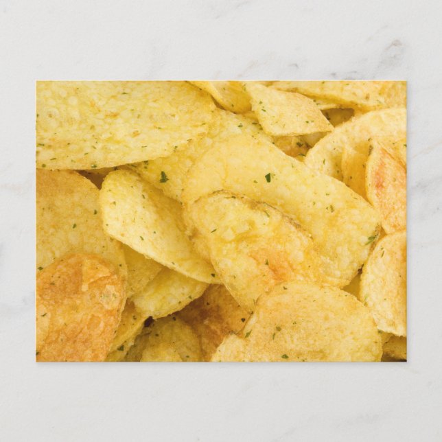 Carte Postale Chips de pommes de terre (Devant)