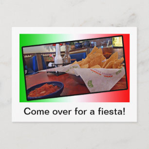 Carte postale - Chips et salsa