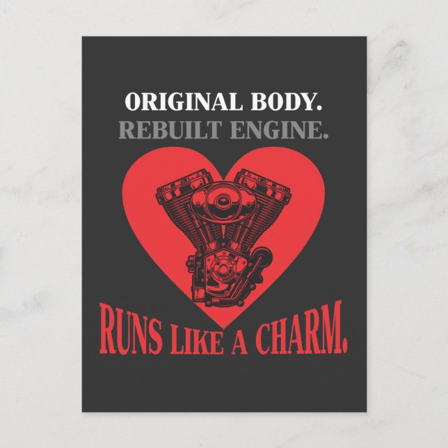 Carte Postale Chirurgie cardiaque ouverte opération de récupérat (Devant)