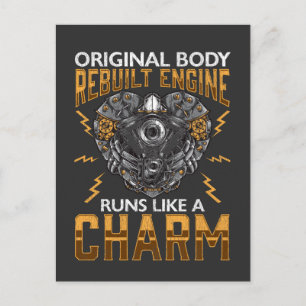 Carte Postale Chirurgie de dérivation du moteur reconstruit