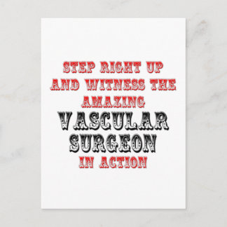 Carte Postale Chirurgien vasculaire Extraordinaire en action