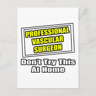 Carte Postale chirurgien vasculaire professionnel