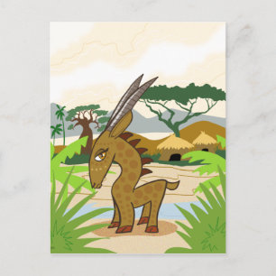 Carte Postale Chiwara