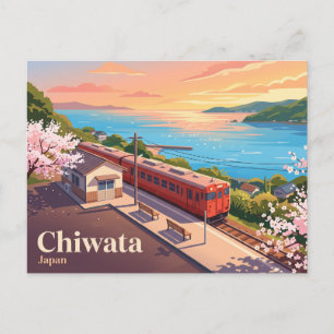 Carte Postale Chiwata, Japon