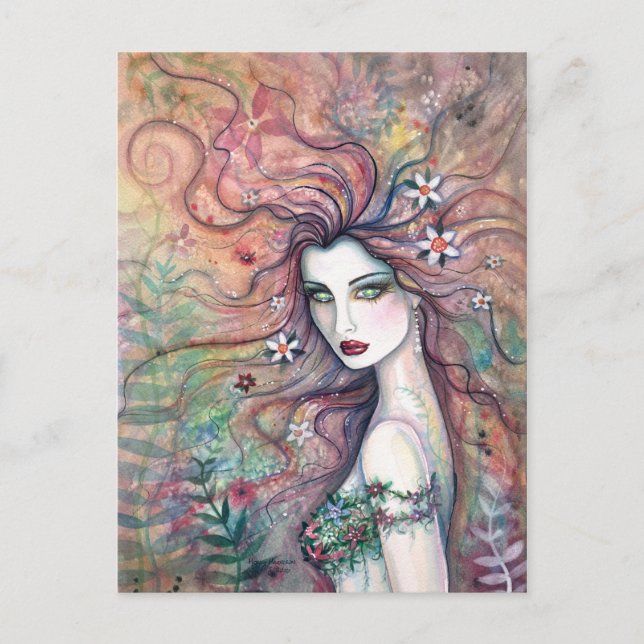 Carte postale Chloris Flower Goddis (Devant)