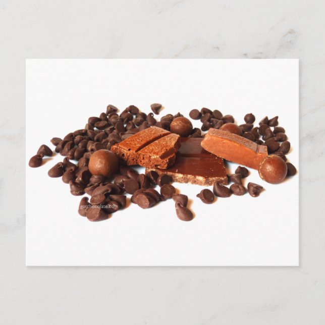 Carte Postale Chocolat! (Devant)