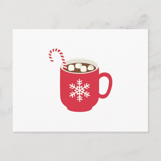 Carte Postale Chocolat chaud (Devant)