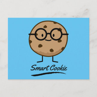 Carte Postale Chocolat Cookie Smart Cookies