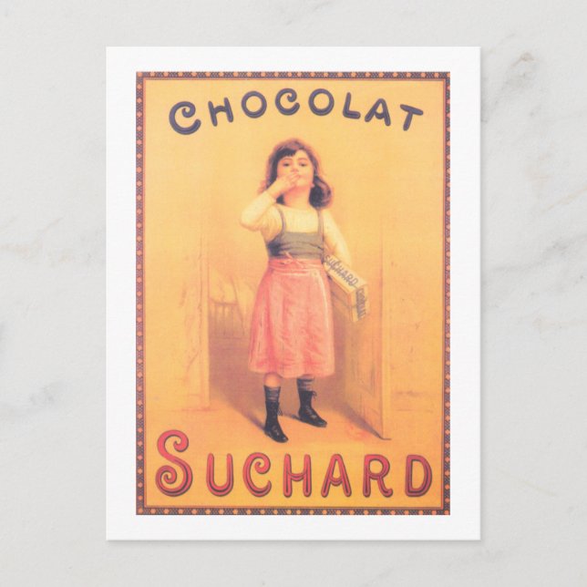 Carte Postale Chocolat de Suchard - 1923 (Devant)