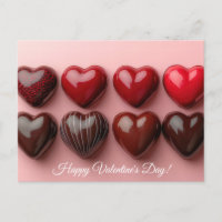 Chocolat doux Pralines Saint-Valentin