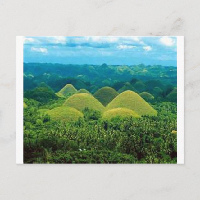 Carte Postale Chocolat Hills.jpg (Devant)