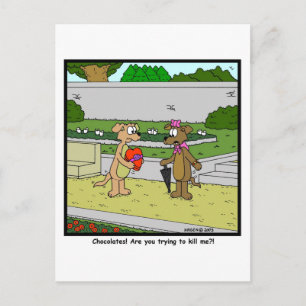 Carte Postale Chocolats ? !